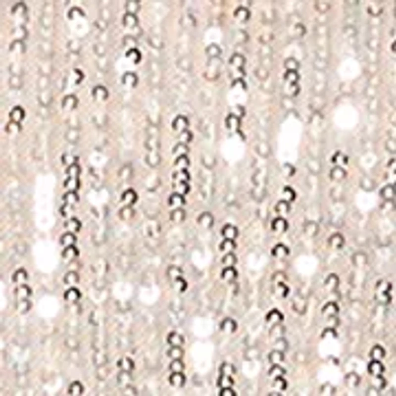 Women's Long Sleeve Sequin Crew Neck T-Shirt