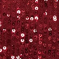 Women's Long Sleeve Sequin Crew Neck T-Shirt