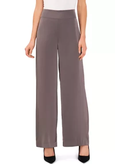 Women's Wide Leg Side Zip Pants