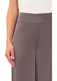 Women's Wide Leg Side Zip Pants