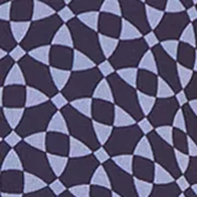 Women's Geo Print Button Front Blouse