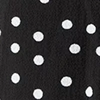 Women's 3/4 Sleeve Printed Split Neck Blouse with Button Front