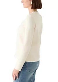 Women's Fringe Button Front Cardigan