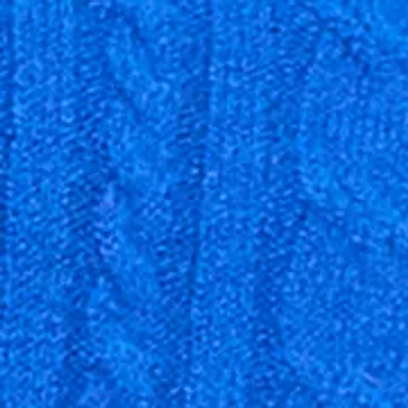 Women's Long Sleeve Scallop Trim Cable Knit Sweater