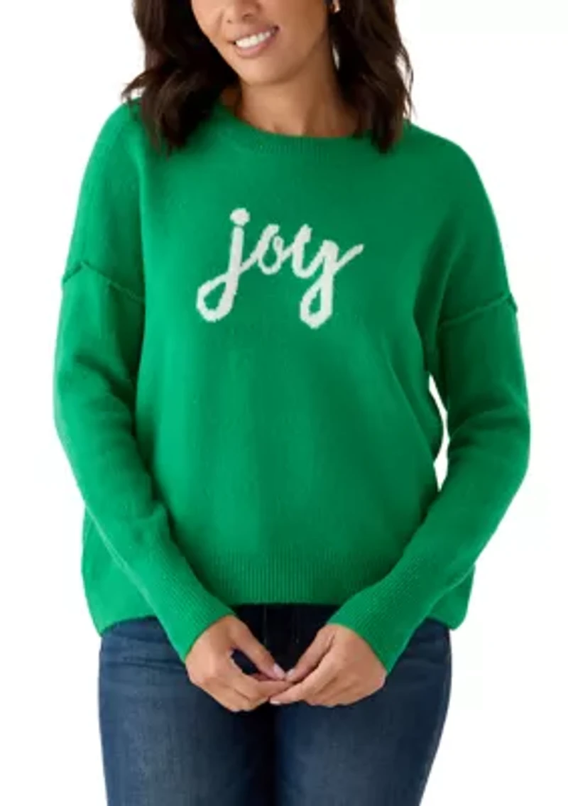 Women's Crew Neck Joy Sweater