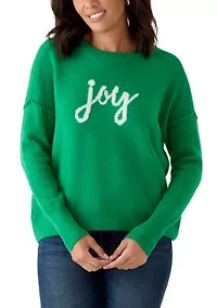 Women's Crew Neck Joy Sweater