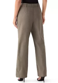 Women's Wide Leg Menswear Pants