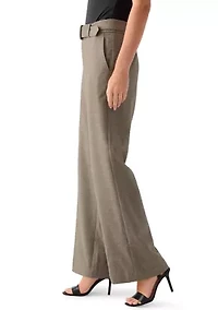 Women's Wide Leg Menswear Pants
