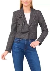 Women's Long Sleeve Bow Jacket