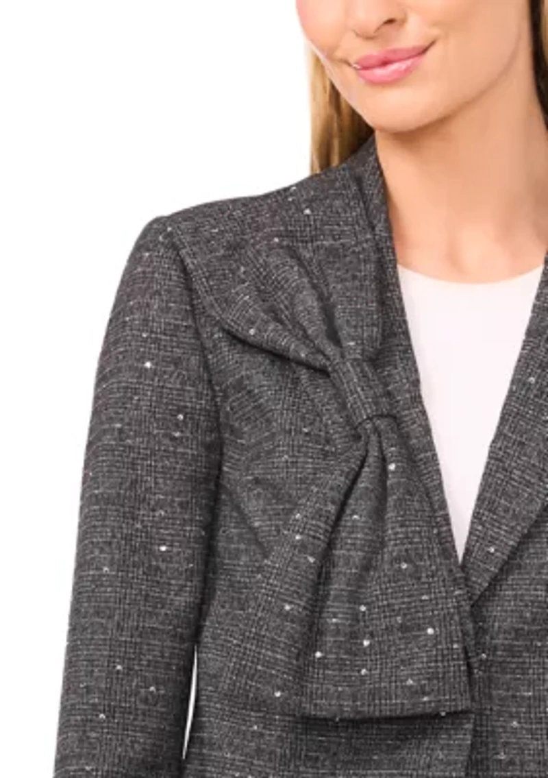 Women's Long Sleeve Bow Jacket