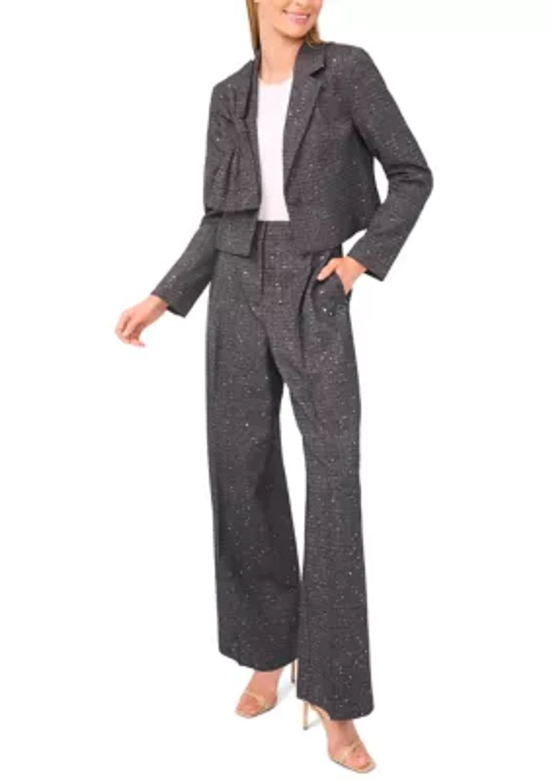 Women's Long Sleeve Bow Jacket