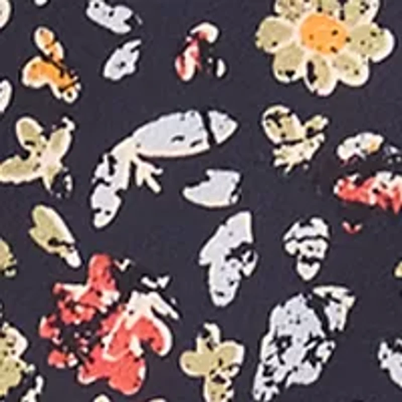Women's Flutter Sleeve Floral Blouse