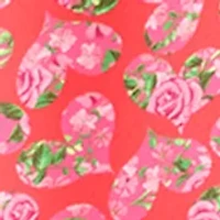 Women's Floral Heart Print Blouse