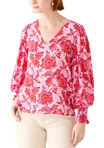 Women's Floral Print Blouse