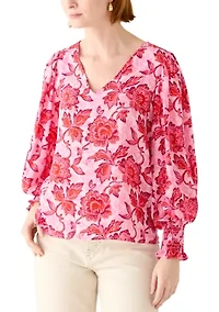 Women's Floral Print Blouse