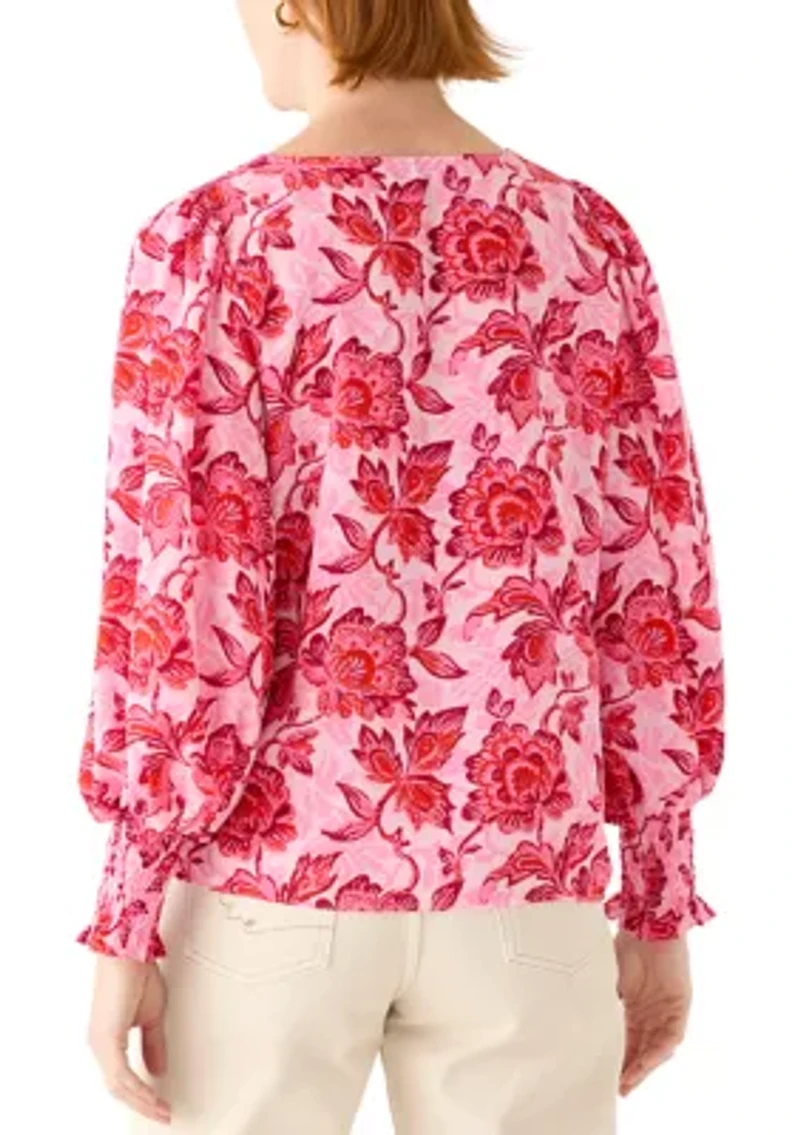 Women's Floral Print Blouse