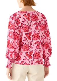 Women's Floral Print Blouse