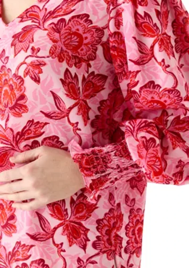 Women's Floral Print Blouse