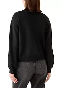 Women's Long Sleeve Bow Front Cardigan