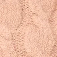 Women's Puff Sleeve Cable Knit Cardigan