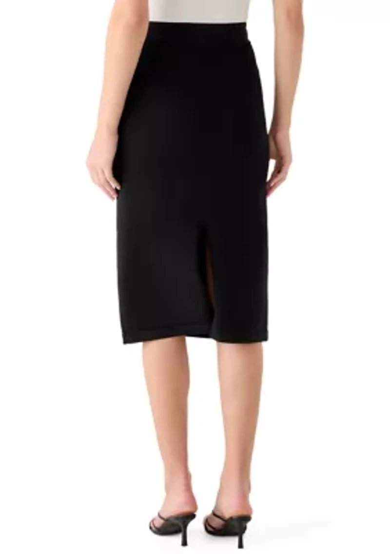 Women's Column Sweater Skirt