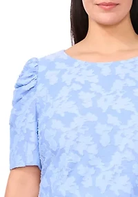 Plus Ruched Sleeve Top