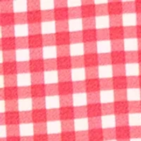 Plus Short Sleeve Ruffle Cuff Woven Top