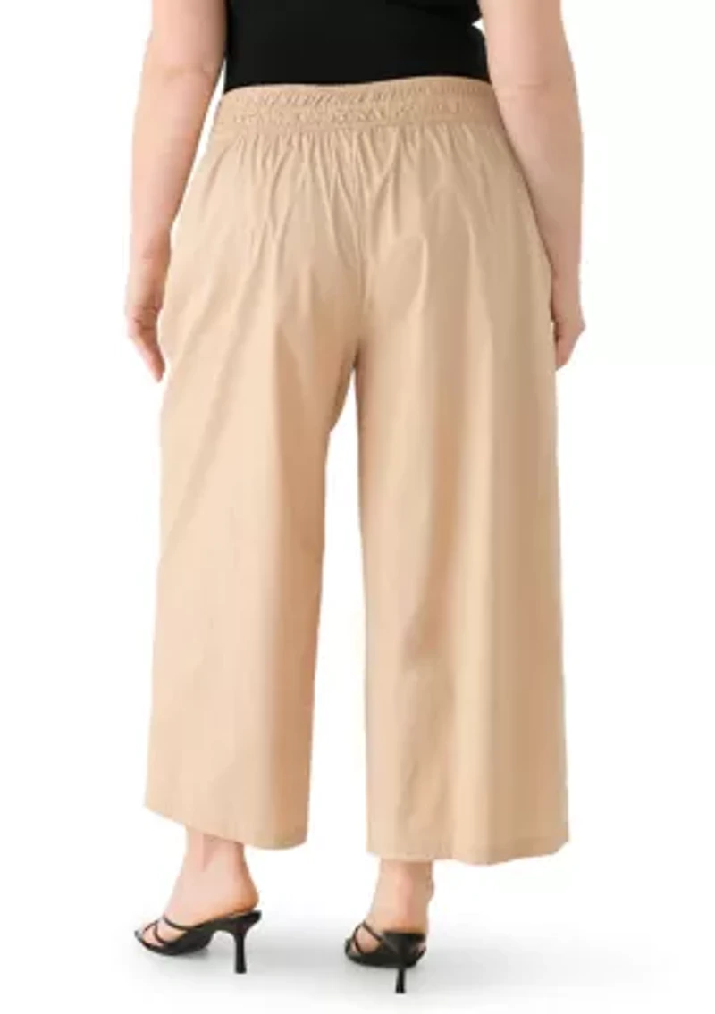 Plus Wide Leg Pants
