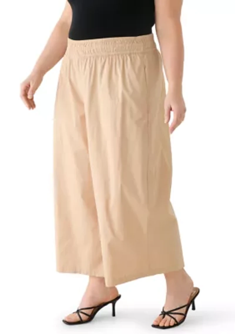 Plus Wide Leg Pants
