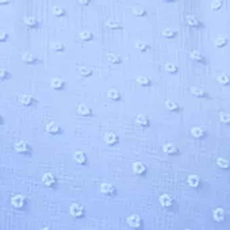 Plus Clip Dot Babydoll Dress