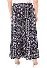 Plus Overlap Slap Tie Pants