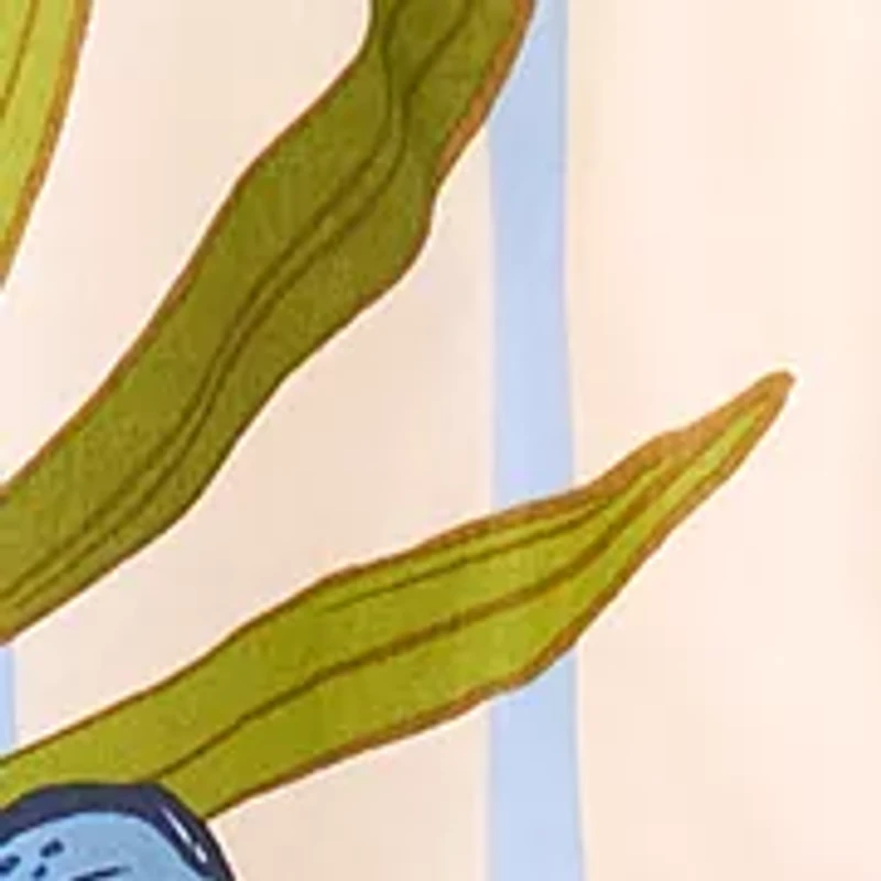 Plus Printed Maxi Skirt