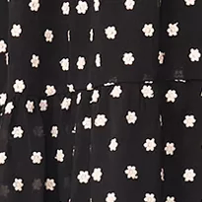 Plus Flutter Sleeve Tiered Dress