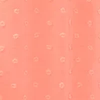 Plus Flutter Sleeve Slip Dot Midi Dress