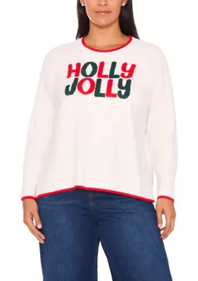Plus Crew Neck Sweater