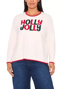Plus Crew Neck Sweater