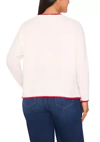 Plus Crew Neck Sweater