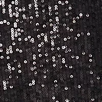 Plus Sequin Babydoll Dress