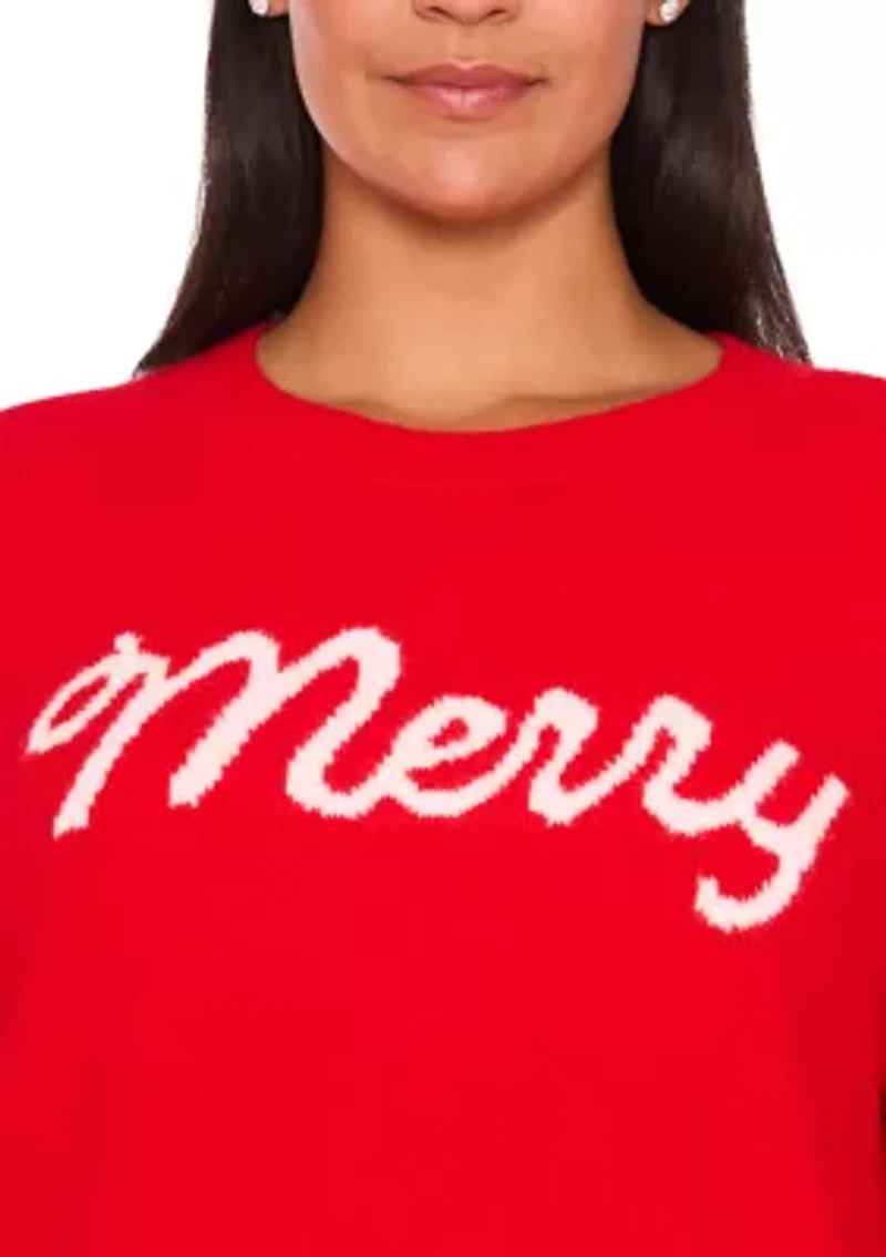 Plus Crew Neck Sweater