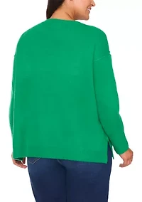 Plus Crew Neck Sweater