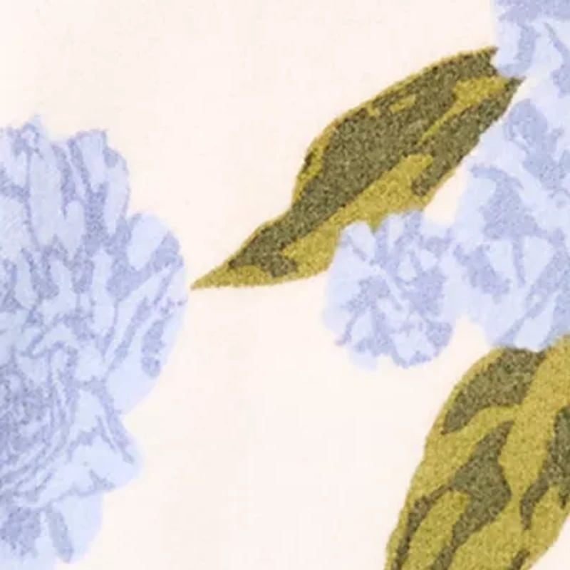 Plus Hydrangea Crew Neck Sweater