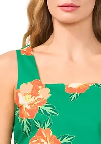 Petite Floral Print Tank Top