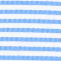 Petite Puff Sleeve Striped Sweater