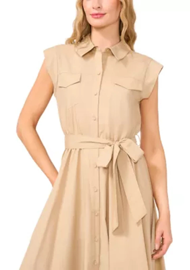 Petite Utility Shirtdress