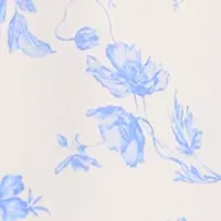 Petite Floral Printed Shirt Dress