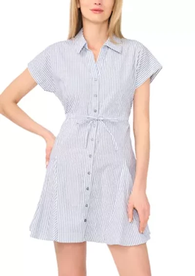 Petite Mini Shirtdress