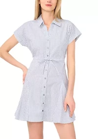 Petite Mini Shirtdress