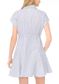 Petite Mini Shirtdress