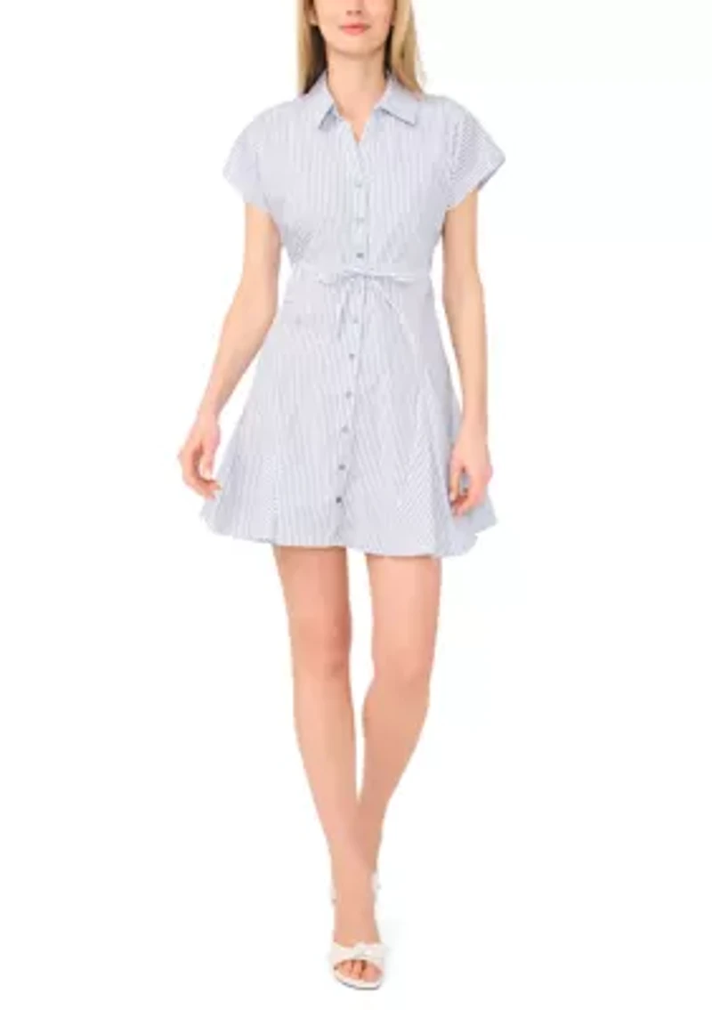 Petite Mini Shirtdress
