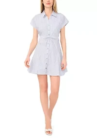 Petite Mini Shirtdress